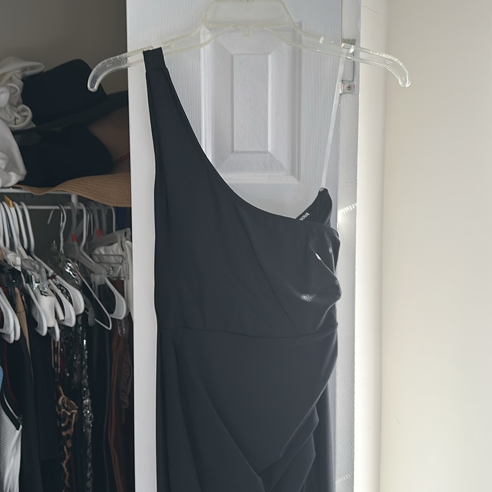 One Shoulder Evening Dress - Picture 4 of 9